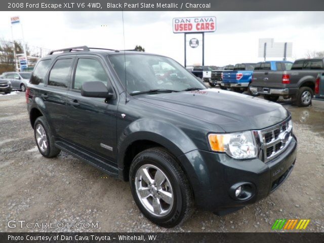 2008 Ford Escape XLT V6 4WD in Black Pearl Slate Metallic