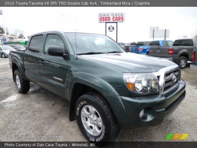2010 Toyota Tacoma V6 SR5 TRD Double Cab 4x4 in Timberland Mica