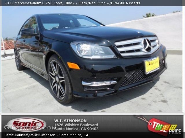 2013 Mercedes-Benz C 250 Sport in Black
