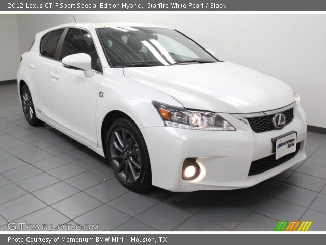 2012 Lexus CT F Sport Special Edition Hybrid in Starfire White Pearl