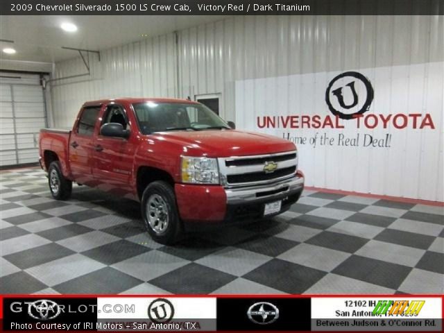 2009 Chevrolet Silverado 1500 LS Crew Cab in Victory Red