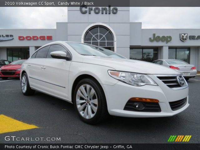2010 Volkswagen CC Sport in Candy White