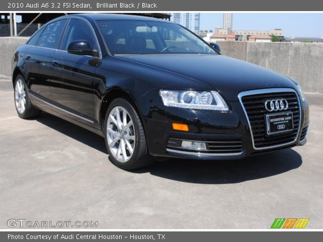 2010 Audi A6 3.2 FSI Sedan in Brilliant Black