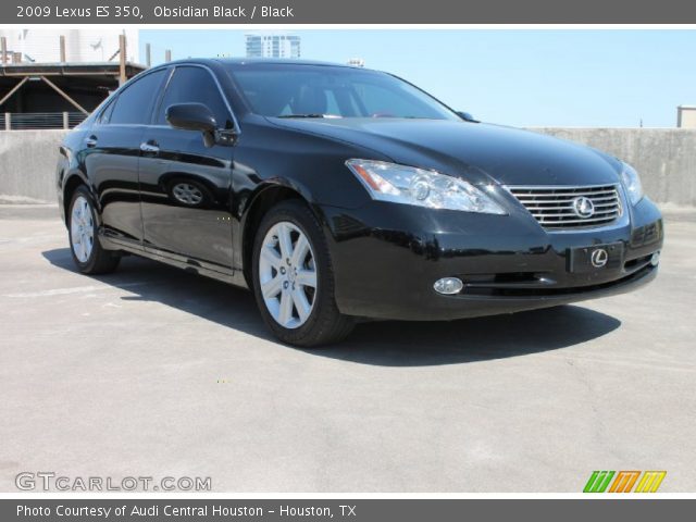 2009 Lexus ES 350 in Obsidian Black