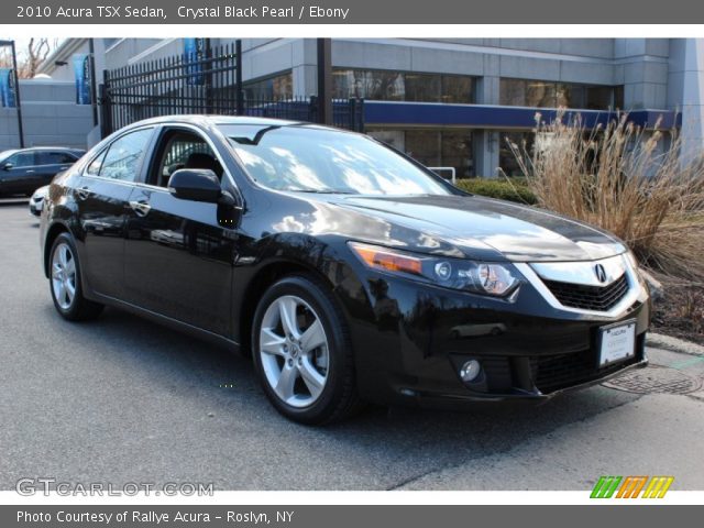 2010 Acura TSX Sedan in Crystal Black Pearl