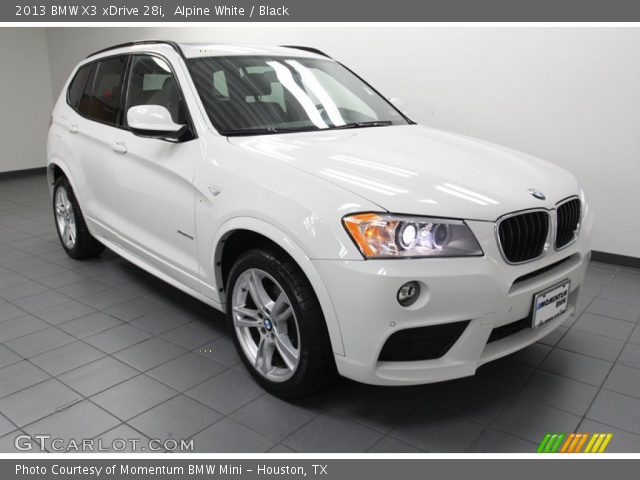 2013 BMW X3 xDrive 28i in Alpine White