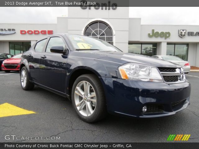 2013 Dodge Avenger SXT in True Blue Pearl