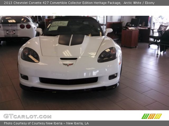2013 Chevrolet Corvette 427 Convertible Collector Edition Heritage Package in Arctic White