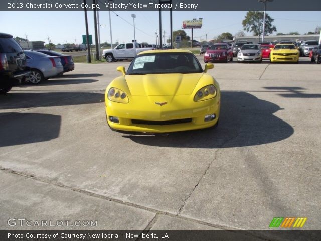 2013 Chevrolet Corvette Coupe in Velocity Yellow Tintcoat