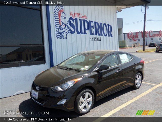 2013 Hyundai Elantra GLS in Black
