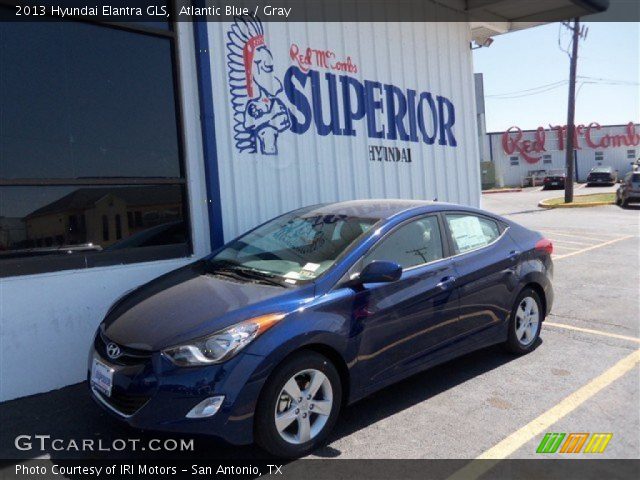 2013 Hyundai Elantra GLS in Atlantic Blue