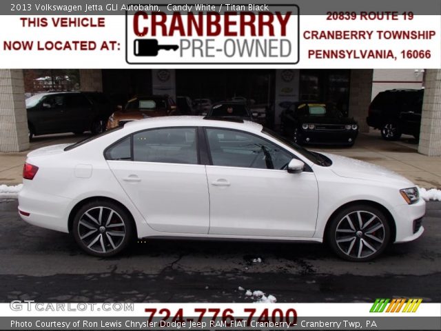 2013 Volkswagen Jetta GLI Autobahn in Candy White