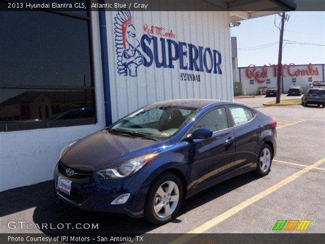 2013 Hyundai Elantra GLS in Atlantic Blue