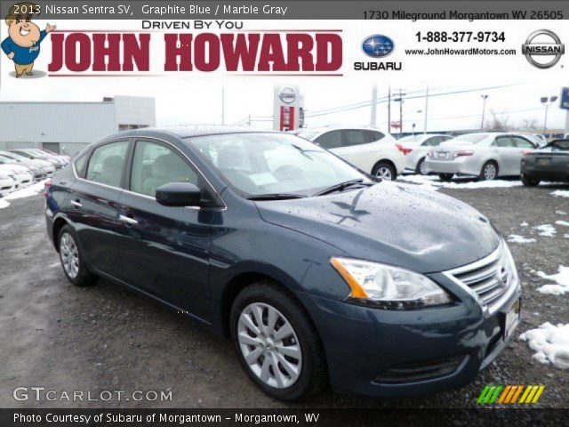 2013 Nissan Sentra SV in Graphite Blue