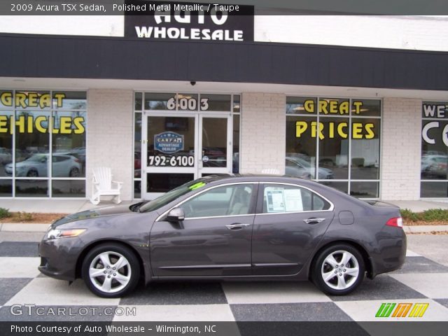 2009 Acura TSX Sedan in Polished Metal Metallic