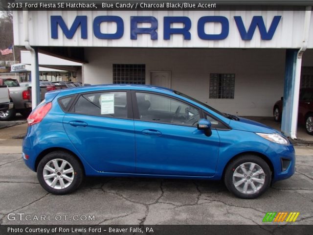 2013 Ford Fiesta SE Hatchback in Blue Candy