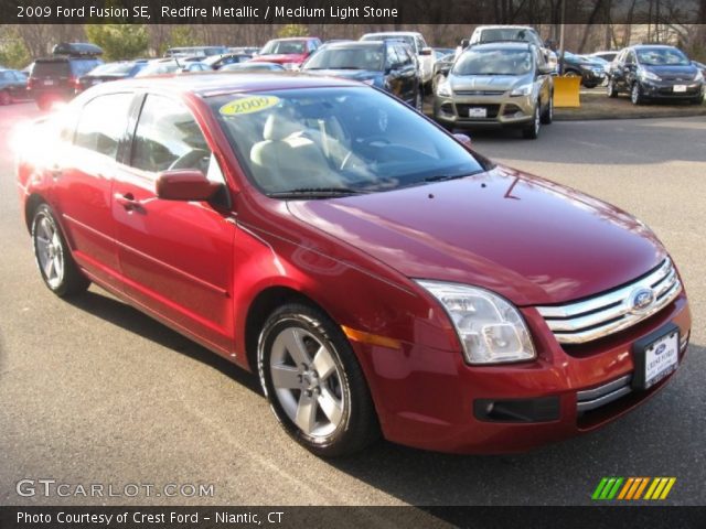 2009 Ford Fusion SE in Redfire Metallic