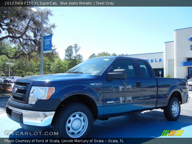 2013 Ford F150 XL SuperCab in Blue Jeans Metallic