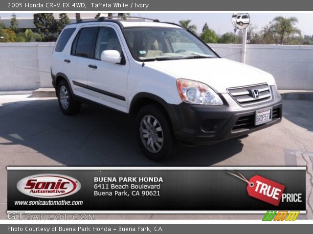 2005 Honda CR-V EX 4WD in Taffeta White