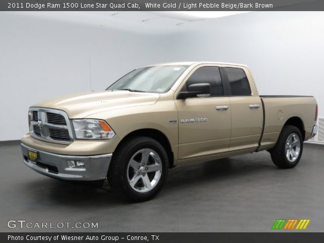 2011 Dodge Ram 1500 Lone Star Quad Cab in White Gold