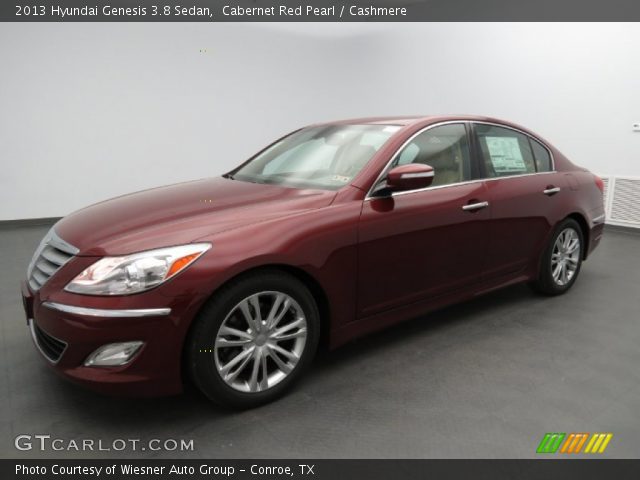 2013 Hyundai Genesis 3.8 Sedan in Cabernet Red Pearl