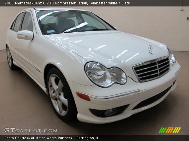 2005 Mercedes-Benz C 230 Kompressor Sedan in Alabaster White