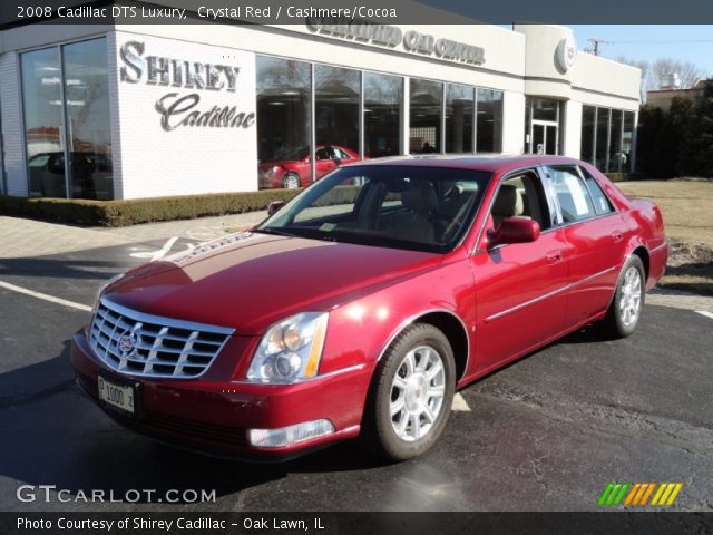 2008 Cadillac DTS Luxury in Crystal Red