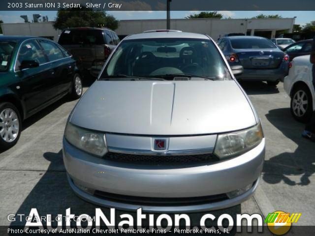 2003 Saturn ION 3 Sedan in Silver