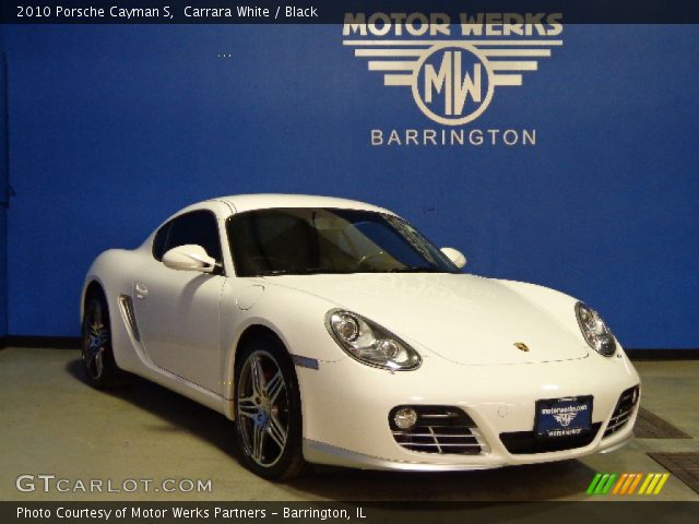 2010 Porsche Cayman S in Carrara White