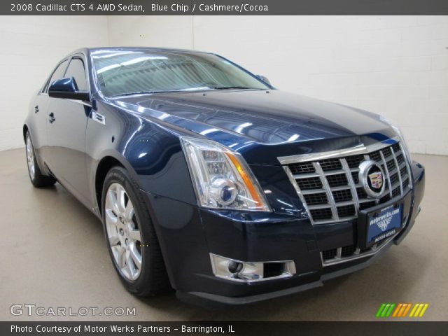 2008 Cadillac CTS 4 AWD Sedan in Blue Chip