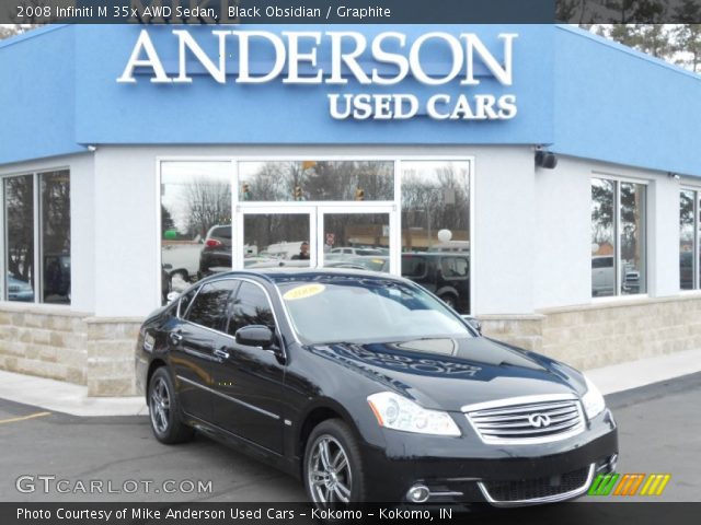 2008 Infiniti M 35x AWD Sedan in Black Obsidian