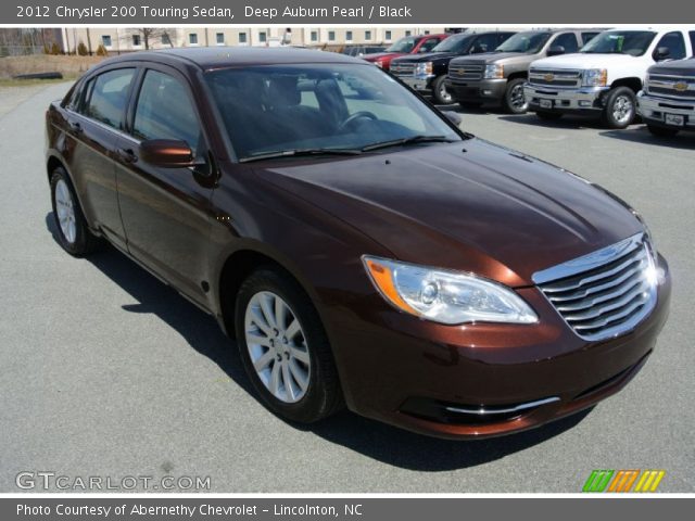 2012 Chrysler 200 Touring Sedan in Deep Auburn Pearl