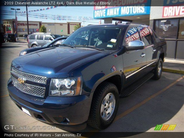 2009 Chevrolet Avalanche LTZ 4x4 in Dark Blue Metallic