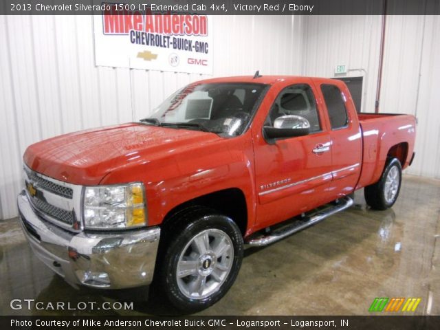 2013 Chevrolet Silverado 1500 LT Extended Cab 4x4 in Victory Red