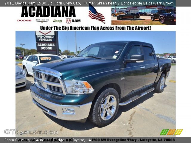 2011 Dodge Ram 1500 Big Horn Crew Cab in Hunter Green Pearl