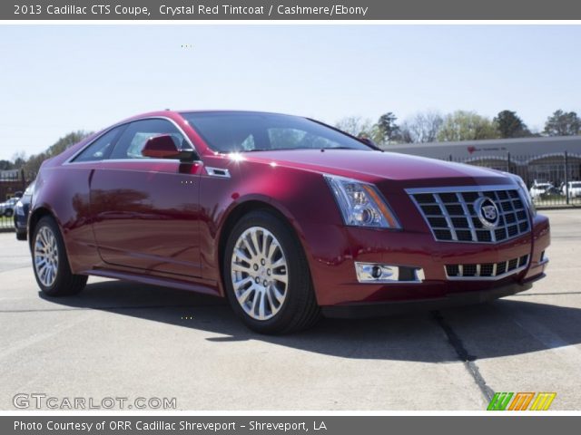 2013 Cadillac CTS Coupe in Crystal Red Tintcoat