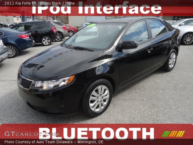 2011 Kia Forte EX in Ebony Black