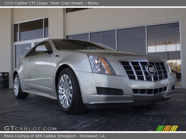 2013 Cadillac CTS Coupe in Silver Coast Metallic