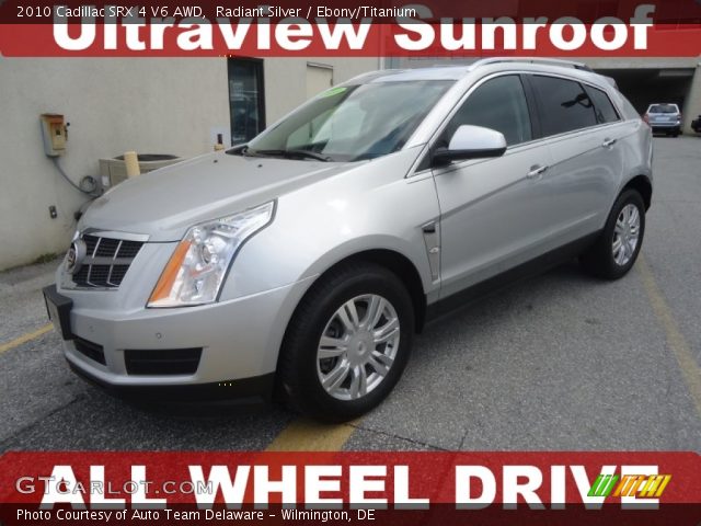 2010 Cadillac SRX 4 V6 AWD in Radiant Silver