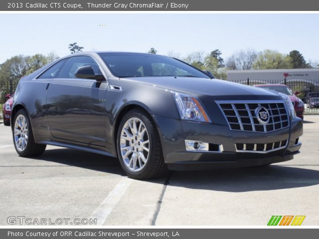 2013 Cadillac CTS Coupe in Thunder Gray ChromaFlair