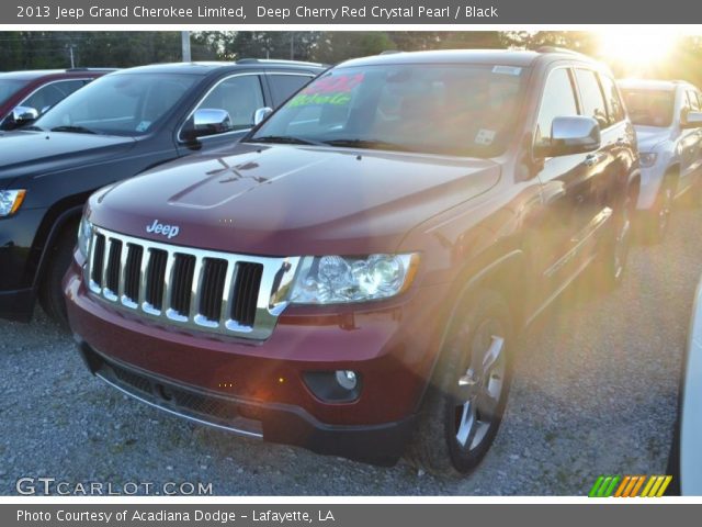 2013 Jeep Grand Cherokee Limited in Deep Cherry Red Crystal Pearl