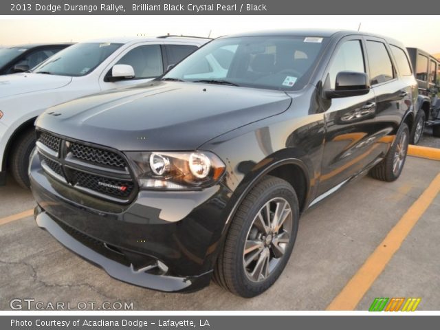 2013 Dodge Durango Rallye in Brilliant Black Crystal Pearl