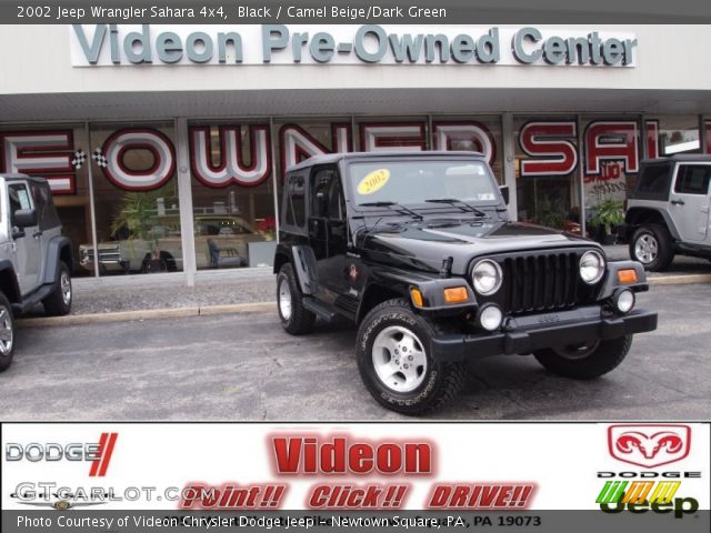 2002 Jeep Wrangler Sahara 4x4 in Black