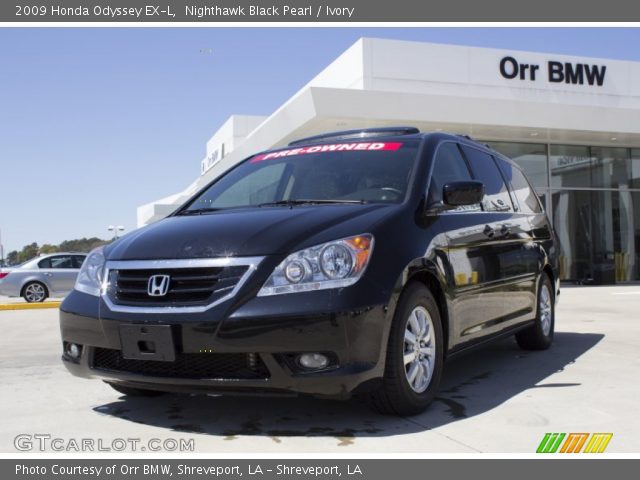 2009 Honda Odyssey EX-L in Nighthawk Black Pearl