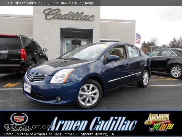 2010 Nissan Sentra 2.0 SL in Blue Onyx Metallic