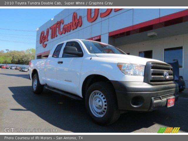2010 Toyota Tundra Double Cab in Super White