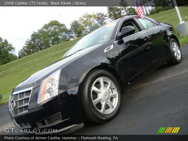 2008 Cadillac CTS Sedan in Black Raven