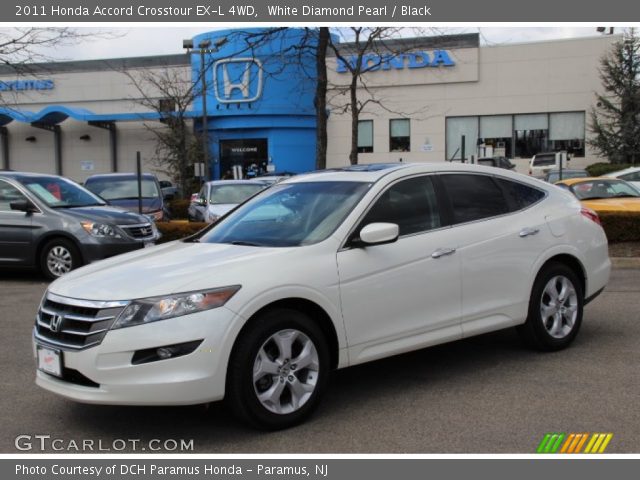 2011 Honda Accord Crosstour EX-L 4WD in White Diamond Pearl