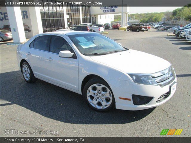 2010 Ford Fusion SE in White Suede
