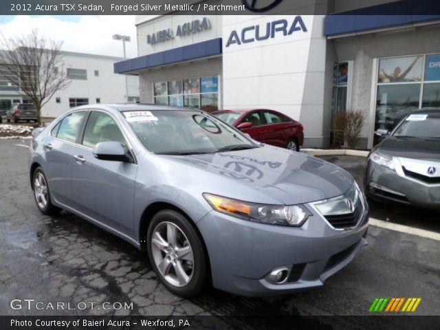 2012 Acura TSX Sedan in Forged Silver Metallic